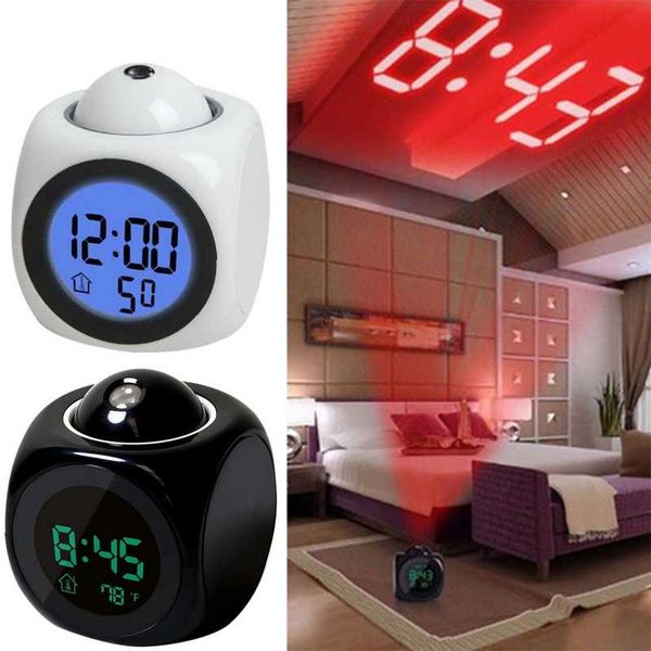 home electronic clock digital alarm clock weather forecast temperature controller lcd display multi-function projector
home electronic clock digital alarm clock weather forecast temperature controller lcd display multi-function projector