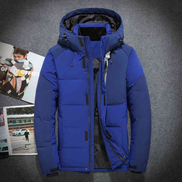 fashion down jacket men's new winter male korean style clothes white duck man hooded outwear mens clothing, Black
fashion down jacket men's new winter male korean style clothes white duck man hooded outwear mens clothing, Black