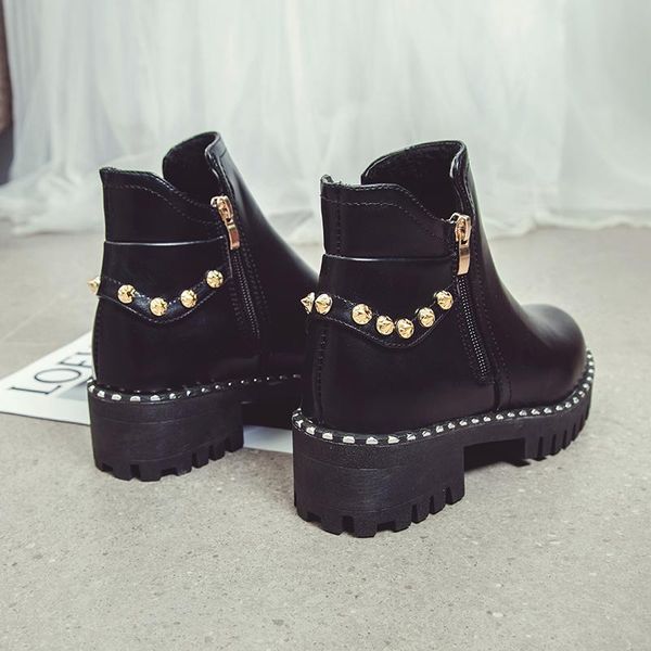 boots size 35-40 2021 women ankle winter autumn metal decoration shoes woman western high heels female rain rivet boot, Black
boots size 35-40 2021 women ankle winter autumn metal decoration shoes woman western high heels female rain rivet boot, Black