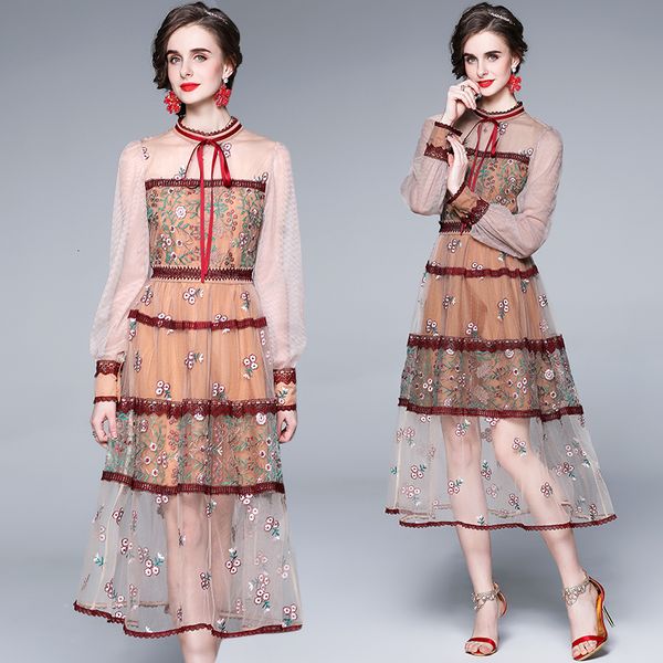 female fashion dress 2021 spring mesh heavy embroidery industry and ladies fine temperament long skirt i8e8, Black;pink
female fashion dress 2021 spring mesh heavy embroidery industry and ladies fine temperament long skirt i8e8, Black;pink