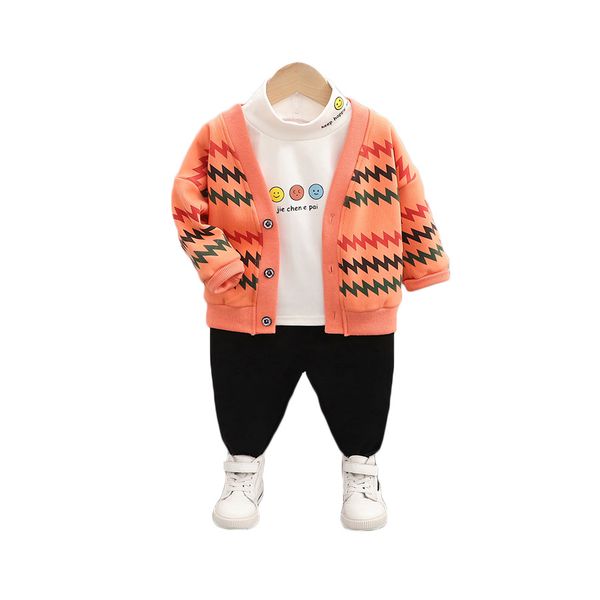 3pcs infant clothing autumn winter baby boys girl clothes cardigan coat +t-shirt + pants outfit suit for baby sets kids clothing, White
3pcs infant clothing autumn winter baby boys girl clothes cardigan coat +t-shirt + pants outfit suit for baby sets kids clothing, White