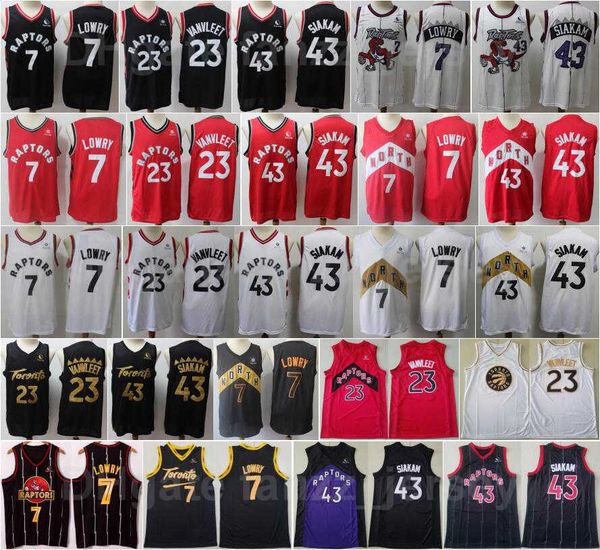 men basketball kyle lowry jersey 7 pascal siakam 43 fred vanvleet 23 all stitched black red white team color for sport fans
men basketball kyle lowry jersey 7 pascal siakam 43 fred vanvleet 23 all stitched black red white team color for sport fans