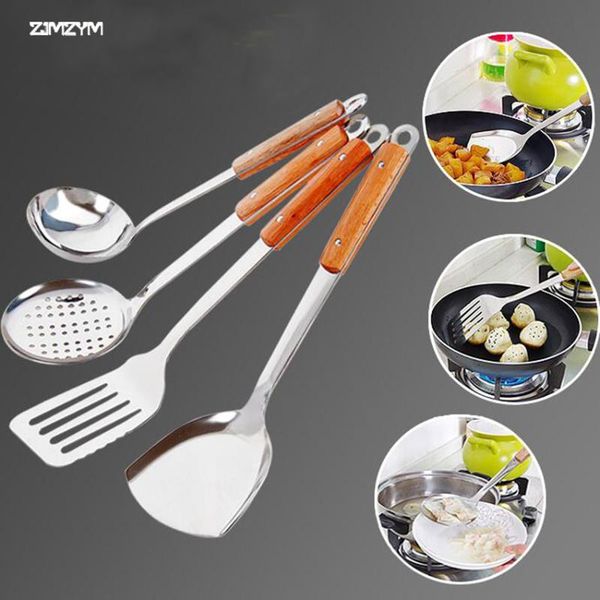 new creative kitchen accessories kitchenware thickening stainless steel spoon colander tableware long handled spoon
new creative kitchen accessories kitchenware thickening stainless steel spoon colander tableware long handled spoon