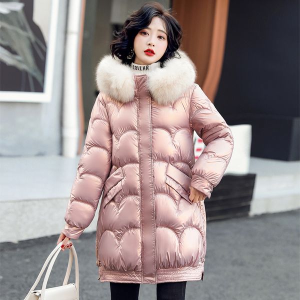 2021 new winter soild women er coat long casual hooded fur ladies jackets shiny padded cotton female parkas with pockets outwear 4db8, Black
2021 new winter soild women er coat long casual hooded fur ladies jackets shiny padded cotton female parkas with pockets outwear 4db8, Black