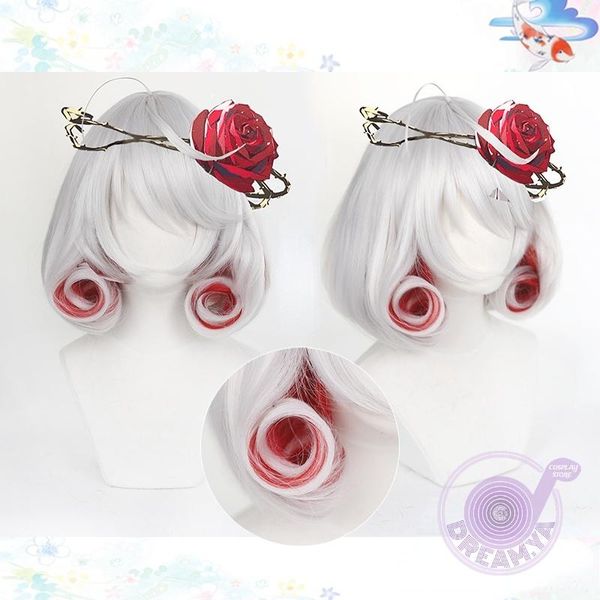 other event & party supplies cosplay wig anime takt op. gray red mixed curly bobo synthetic hair halloween role play carnival
other event & party supplies cosplay wig anime takt op. gray red mixed curly bobo synthetic hair halloween role play carnival