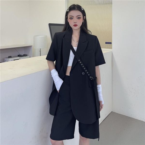 women's tracksuits 2021 koukima shorts sets street office high waist baggy cozy tow piece summer korean style short sleeve casual blaze, Gray
women's tracksuits 2021 koukima shorts sets street office high waist baggy cozy tow piece summer korean style short sleeve casual blaze, Gray