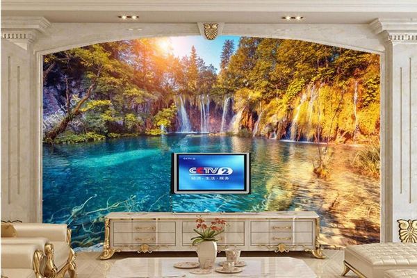wallpapers custom beautiful forest waterfalls lake under the sun papel de parede,living room sofa tv wall bedroom po wallpaper murals
wallpapers custom beautiful forest waterfalls lake under the sun papel de parede,living room sofa tv wall bedroom po wallpaper murals
