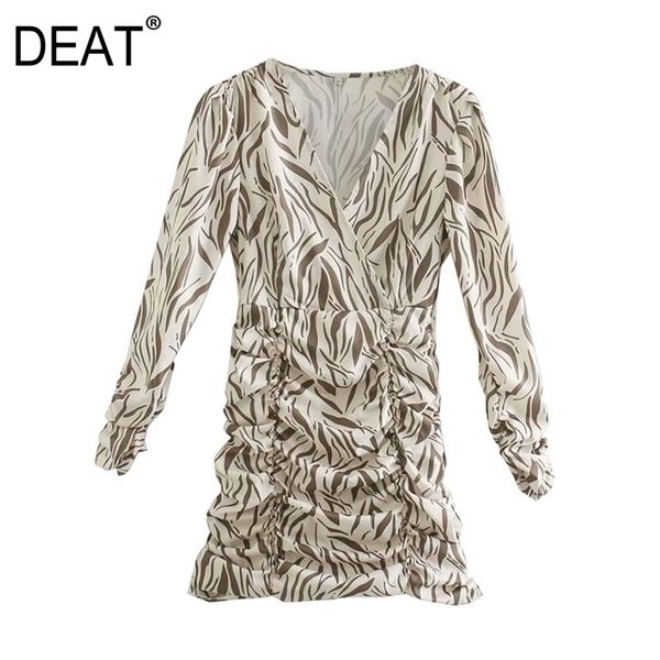 v-neck high waist folds long sleeve printing temperament mini dress autumn spring fashion 13c289 210525, Black;gray
v-neck high waist folds long sleeve printing temperament mini dress autumn spring fashion 13c289 210525, Black;gray