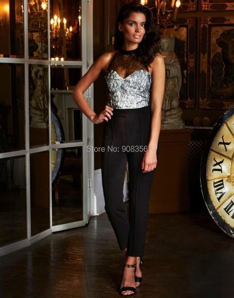 women's jumpsuits & rompers womens jumpsuit lace strapless sleeveless black halter macacao feminio long overalls for women 0952, Black;white
women's jumpsuits & rompers womens jumpsuit lace strapless sleeveless black halter macacao feminio long overalls for women 0952, Black;white