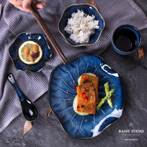 bowls porcelain dinnerware set for one person ceramic dish plate sets dark blue plates
bowls porcelain dinnerware set for one person ceramic dish plate sets dark blue plates