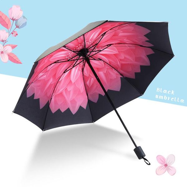 umbrellas creative small black coating umbrella female sunscreen glue sunny and rainy parasol three fold
umbrellas creative small black coating umbrella female sunscreen glue sunny and rainy parasol three fold