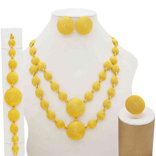 jewelry sets double circle gold african bridal wedding gifts for women necklace bracelet earrings ring set collares jewellery, Black
jewelry sets double circle gold african bridal wedding gifts for women necklace bracelet earrings ring set collares jewellery, Black
