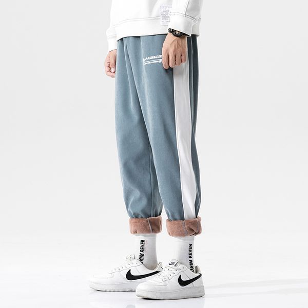 sweatpants mens autumn winter 2020 loose sports knitted casual pants thickened fleece street wear hip hop pants harajuku, White
sweatpants mens autumn winter 2020 loose sports knitted casual pants thickened fleece street wear hip hop pants harajuku, White
