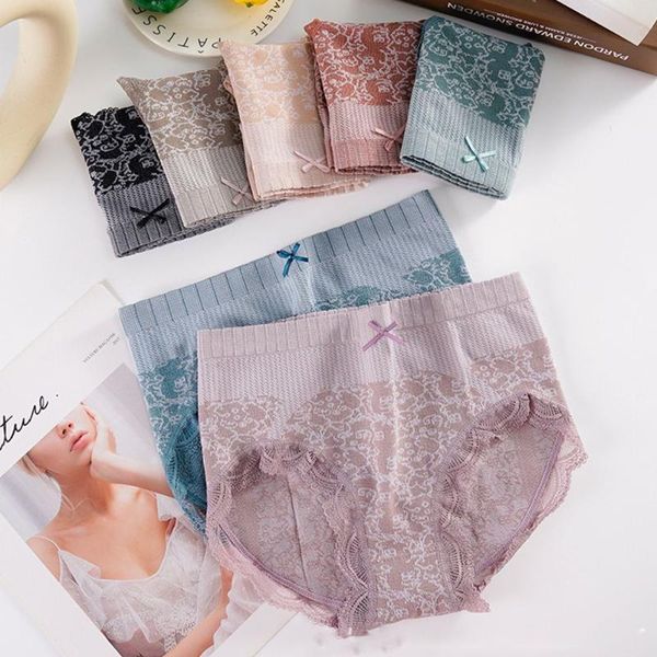women's panties mid-waist lace pure cotton breathable buttocks and abdomen ladies graphene bow briefs seamless, Black;pink
women's panties mid-waist lace pure cotton breathable buttocks and abdomen ladies graphene bow briefs seamless, Black;pink
