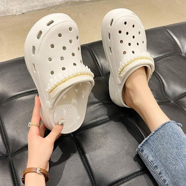 slippers women's shoes sandals platform garden beach slip on for girl fashion slides outdoor sandalias, Black
slippers women's shoes sandals platform garden beach slip on for girl fashion slides outdoor sandalias, Black