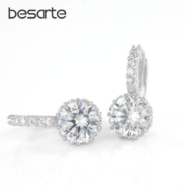 hoop & huggie big crystal gold earrings for women brinco ouro pendiente aretes de plata oorbellen zircon earings fashion jewelry e0815w, Golden;silver
hoop & huggie big crystal gold earrings for women brinco ouro pendiente aretes de plata oorbellen zircon earings fashion jewelry e0815w, Golden;silver