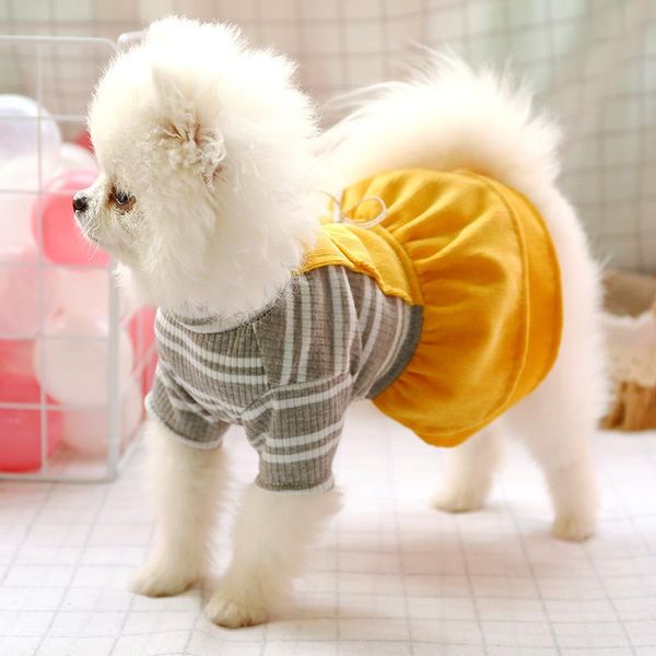 dog apparel pet puppy yellow 2021 cat cats lovely cute spring and summer clothes teddy bichon corduroy bow ribbon dogs skirt
dog apparel pet puppy yellow 2021 cat cats lovely cute spring and summer clothes teddy bichon corduroy bow ribbon dogs skirt