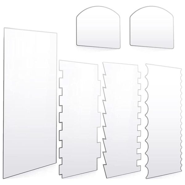 other festive & party supplies clear acrylic cake scrapers icing smoother buttercream frosting combs for cream cakes smooth decoration
other festive & party supplies clear acrylic cake scrapers icing smoother buttercream frosting combs for cream cakes smooth decoration