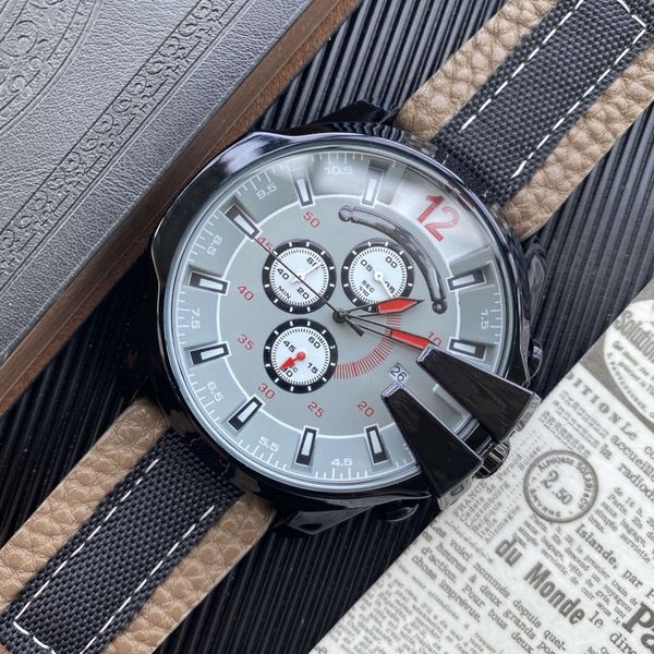 new six pin collection deluxe men's watch large size quartz watch designer watch brand leather watchband fashion accessories for women, Slivery;brown
new six pin collection deluxe men's watch large size quartz watch designer watch brand leather watchband fashion accessories for women, Slivery;brown