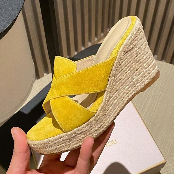 2021 fashion woman sandals woman pumps new arrival genuine leather casual open toe wedges high heels platform black yellow shoes
2021 fashion woman sandals woman pumps new arrival genuine leather casual open toe wedges high heels platform black yellow shoes