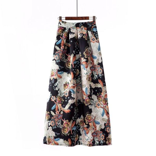 skirts summer elegant plus size casual women long blue retro office lady travel beach aline floral print female vintage skirt, Black
skirts summer elegant plus size casual women long blue retro office lady travel beach aline floral print female vintage skirt, Black