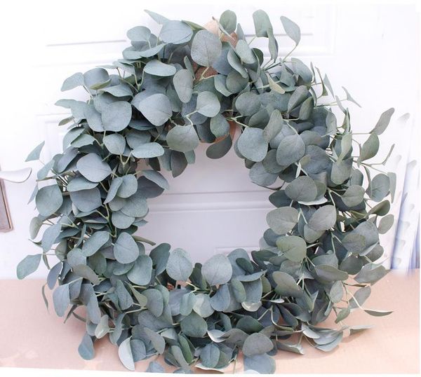decorative flowers & wreaths wreath eucalyptus leaf wall decoration door hanging round lintel living room artifical plants garland
decorative flowers & wreaths wreath eucalyptus leaf wall decoration door hanging round lintel living room artifical plants garland