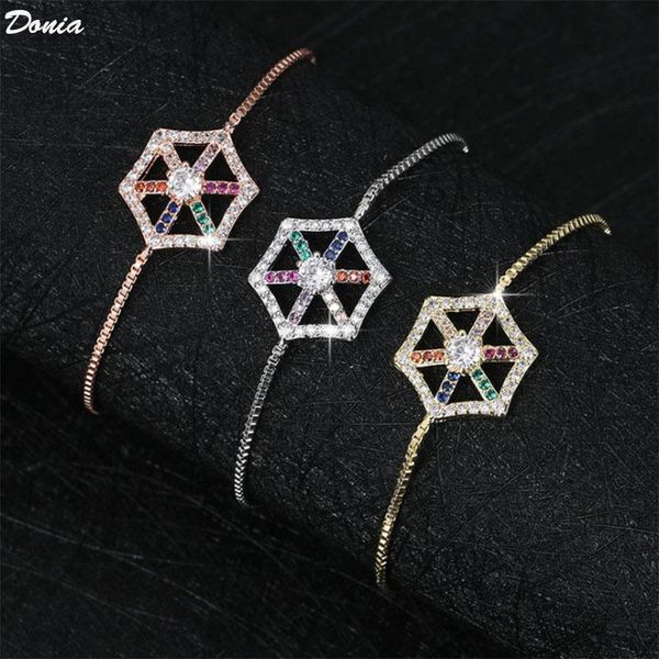 earrings & necklace donia jewelry european and american luxury zircon bracelet fashion color geometry ladies gifts, Silver
earrings & necklace donia jewelry european and american luxury zircon bracelet fashion color geometry ladies gifts, Silver
