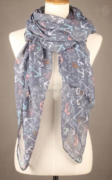 scarves 2014 fashion women anchor print scarf shawls long beautiful soft pattern hijab muffler 2 color, Blue;gray
scarves 2014 fashion women anchor print scarf shawls long beautiful soft pattern hijab muffler 2 color, Blue;gray