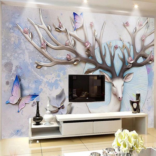 wallpapers drop custom mural wallpaper abstract 3d deer embossed modern tv background wall decoration
wallpapers drop custom mural wallpaper abstract 3d deer embossed modern tv background wall decoration