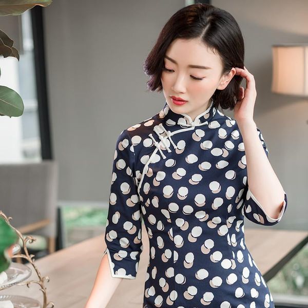 ethnic clothing age season comfortable elasticity improved cheongsam female literary retro cotton short sleeve cultivate morality, Red
ethnic clothing age season comfortable elasticity improved cheongsam female literary retro cotton short sleeve cultivate morality, Red