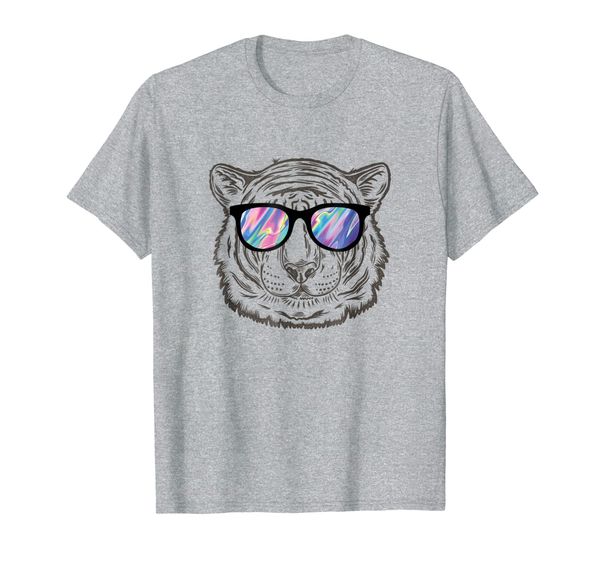 neon tiger animal t-shirt party sunglasses rave 80s tee, White;black
neon tiger animal t-shirt party sunglasses rave 80s tee, White;black