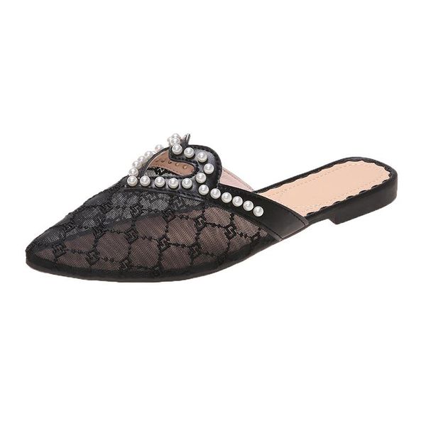 slippers women pointed toe loafer slip-on mules wedding pump party luxury designer shoe low heel ballet shoes ladies casual mesh, Black
slippers women pointed toe loafer slip-on mules wedding pump party luxury designer shoe low heel ballet shoes ladies casual mesh, Black