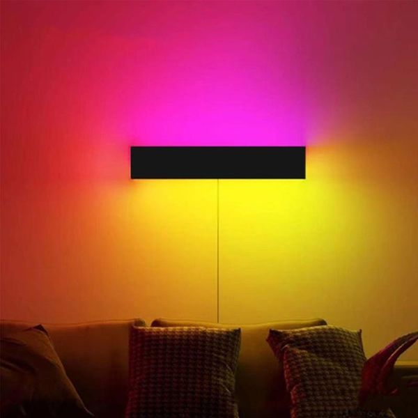 modern creative rgb led wall lamp with remote control bedroom bedside living room cafe bar decor colorful dimmable wall lights
modern creative rgb led wall lamp with remote control bedroom bedside living room cafe bar decor colorful dimmable wall lights