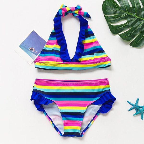 one-pieces 2021 teen kids girls rainbow striped two-pieces swimwear swimsuit bikini outfit vogue summer children's baby clothes, Black
one-pieces 2021 teen kids girls rainbow striped two-pieces swimwear swimsuit bikini outfit vogue summer children's baby clothes, Black