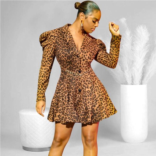 casual dresses vavcy 2021 winter leopard notched wrinkle sleeve blazer dress, Black;gray
casual dresses vavcy 2021 winter leopard notched wrinkle sleeve blazer dress, Black;gray