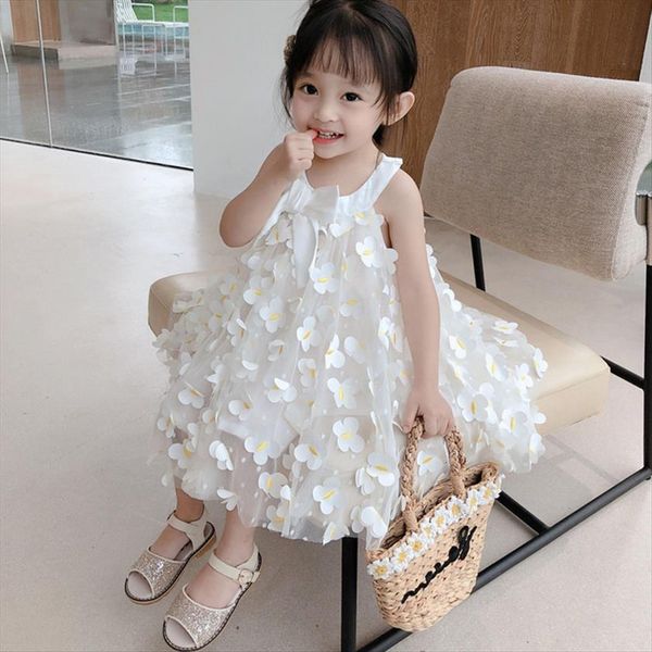 children sweet baby girls girl dress summer sleeveless party princess kids clothing for dresses 1 7 years, Red;yellow
children sweet baby girls girl dress summer sleeveless party princess kids clothing for dresses 1 7 years, Red;yellow