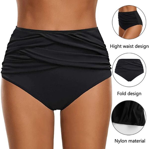 women's swimwear 2021 beach high waist women solid colour swimsuit bikini bottoms tankini bottom swim shorts maillot de bain femme, White;black
women's swimwear 2021 beach high waist women solid colour swimsuit bikini bottoms tankini bottom swim shorts maillot de bain femme, White;black