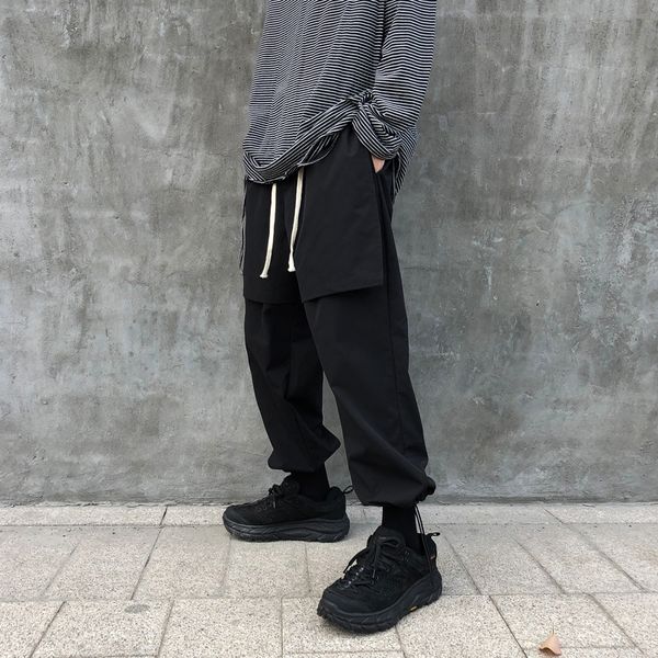 2021 new men's leisure haren streetwear casual pants youth motion male trousers fashion cotton loose black sweatpants m-2xl 0d0k
2021 new men's leisure haren streetwear casual pants youth motion male trousers fashion cotton loose black sweatpants m-2xl 0d0k