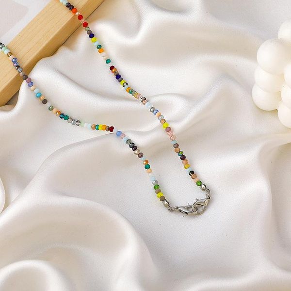 chains fashion female simple anti-lost lanyard color crystal glasses chain hanging jewelry temperament women's necklace accessories, Silver
chains fashion female simple anti-lost lanyard color crystal glasses chain hanging jewelry temperament women's necklace accessories, Silver