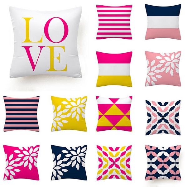 cushion/decorative pillow summer cushion cover 45x45 covers decorative pillows for sofa couch pink yellow blue pillowcase home decor 10472
cushion/decorative pillow summer cushion cover 45x45 covers decorative pillows for sofa couch pink yellow blue pillowcase home decor 10472