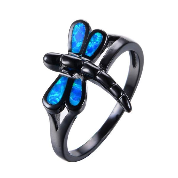 wedding rings boho female blue fire opal stone ring vintage 14kt black gold promise small dragonfly engagement for women, Slivery;golden
wedding rings boho female blue fire opal stone ring vintage 14kt black gold promise small dragonfly engagement for women, Slivery;golden