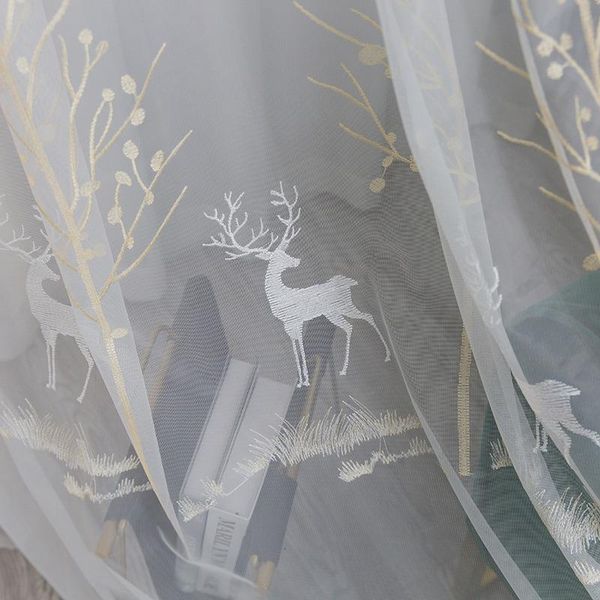 golden tree embroidered tulle curtains for living room kids forest white deer balcony window treatment drapes zh437a
golden tree embroidered tulle curtains for living room kids forest white deer balcony window treatment drapes zh437a