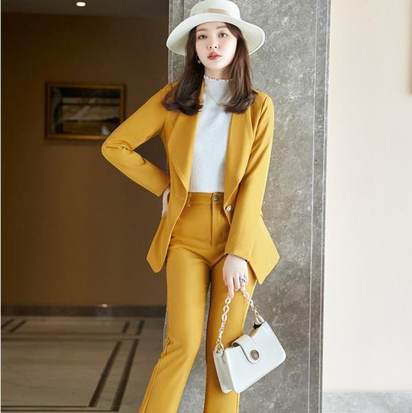 women's two piece pants plus size 4xl fall women blazer and sets 2 pieces ol styles fashion pockets jacket coat formal professional tro, White
women's two piece pants plus size 4xl fall women blazer and sets 2 pieces ol styles fashion pockets jacket coat formal professional tro, White