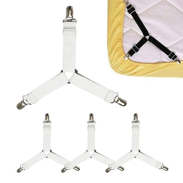 clothing & wardrobe storage 2pcs bed sheet clips non-slip triangle holder corner straps elastic suspenders mattress grippers clip
clothing & wardrobe storage 2pcs bed sheet clips non-slip triangle holder corner straps elastic suspenders mattress grippers clip