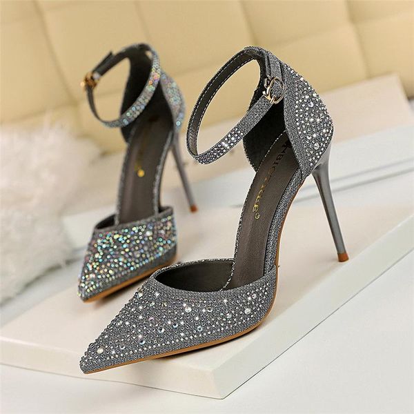 sandals bigtree shoes shiny rhinestones high heels ladies women pumps stiletto sweet wedding cm, Black
sandals bigtree shoes shiny rhinestones high heels ladies women pumps stiletto sweet wedding cm, Black