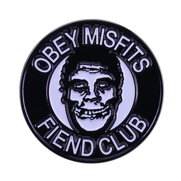 pins, brooches obey x misfits fiend club enamel pin spooky skull ghost of halloween brooch vintage 70s 80s famous punk band rock badge, Gray
pins, brooches obey x misfits fiend club enamel pin spooky skull ghost of halloween brooch vintage 70s 80s famous punk band rock badge, Gray