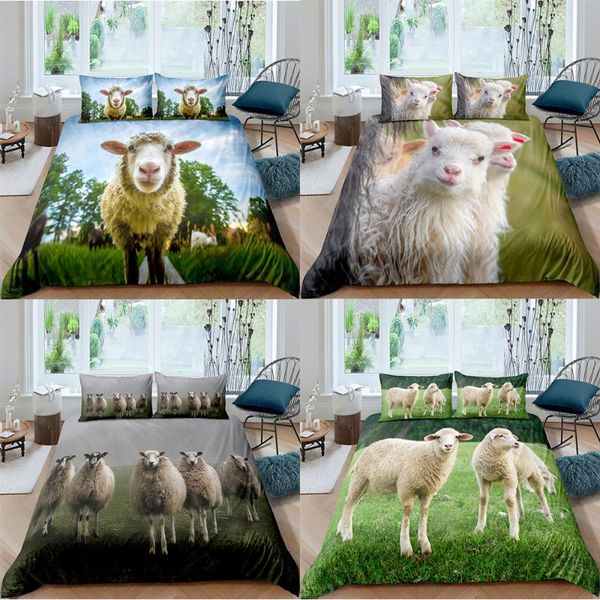 bedding sets white sheep 3d set luxury bedclothes for girl lady cute pet animals duvet cover king size
bedding sets white sheep 3d set luxury bedclothes for girl lady cute pet animals duvet cover king size