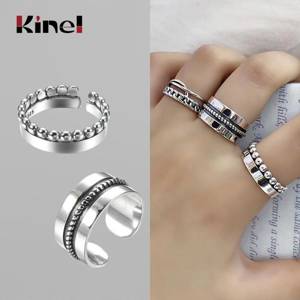cluster rings kinel genuine 925 sterling silver minimalist style for women fashion 100% stackable finger ring jewelry, Golden;silver
cluster rings kinel genuine 925 sterling silver minimalist style for women fashion 100% stackable finger ring jewelry, Golden;silver