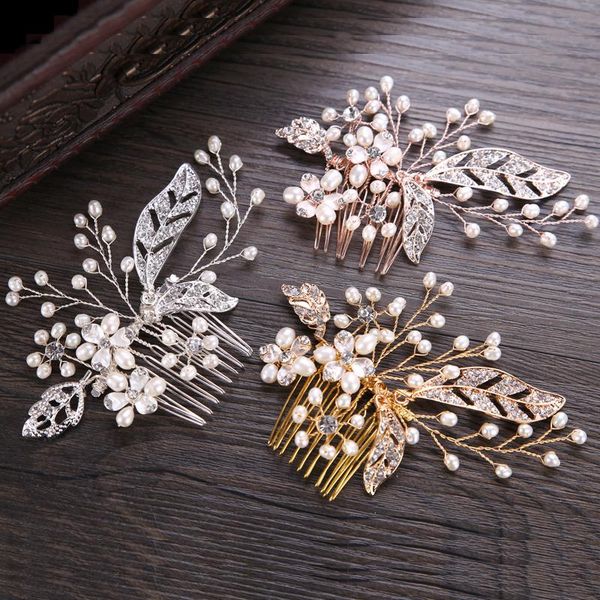 hair clips & barrettes gold freshwater pearl comb beautiful women accessories party decoration wedding tiara bridal, Golden;silver
hair clips & barrettes gold freshwater pearl comb beautiful women accessories party decoration wedding tiara bridal, Golden;silver