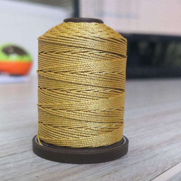 yarn wax thread gold line 0.5mm (70m) handmade leather woven special macrame environmental protection strong pull, Black;white
yarn wax thread gold line 0.5mm (70m) handmade leather woven special macrame environmental protection strong pull, Black;white